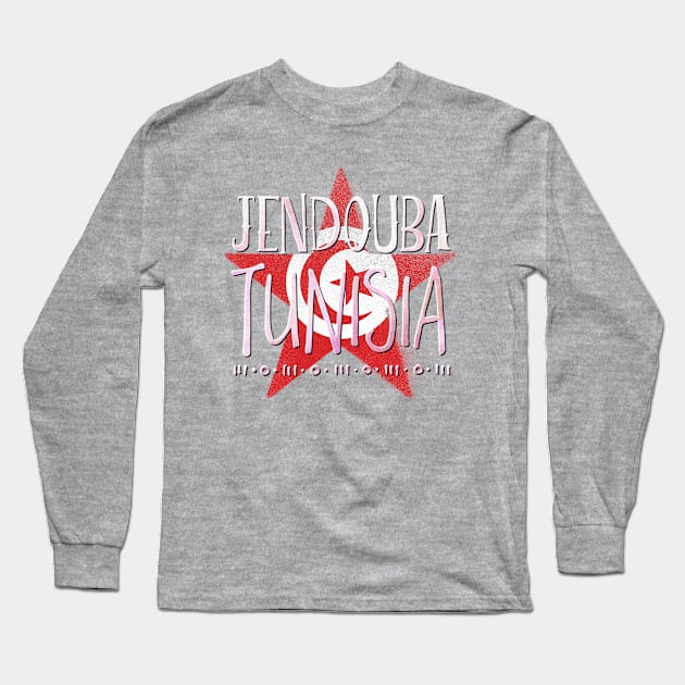 Jendouba Tunisia Long Sleeve T-Shirt by patrioteec